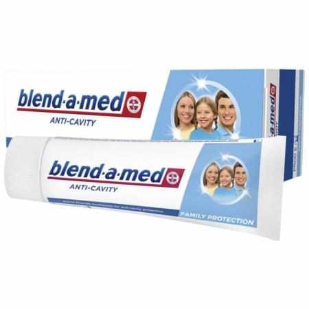 SAMCHEM Blend-A-Med Anti-Cavity Family Protection Pasta do Zębów 75ML SI BOGDAN 