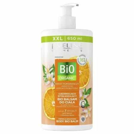 SAMCHEM EVELINE BIO ORGANIC UJĘDRNIAJĄCO-WYGŁADZAJĄCY BIO BALSAM DO CIAŁA KWIAT POMARAŃCZY 650ML Eveline Balsamy, masła, kre