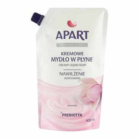 SAMCHEM Apart Natural Prebiotic Refill kremowe mydło w płynie Japanese Cherry & Magnolia 400ml APART Mydła toaletowe Apart N