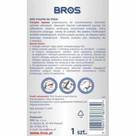 SAMCHEM BROS PUŁAPKA NA RYBIKI 1SZT Trutki i odstraszacze 