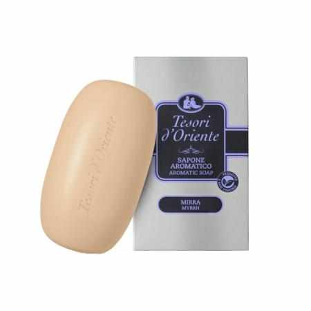 Tesori d'Oriente Luksusowe Mydło w kostce Mirra 125g Tesori d'Oriente Luksusowe Mydło w kostce Mirra 125g