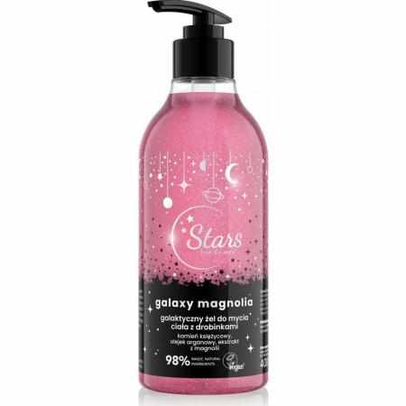 SAMCHEM Stars Żel pod Prysznic z Drobinkami Galaktyczny Galaxy Magnolia 400 ml Żele pod prysznic SAMCHEM Stars Żel pod Prysznic z Drobinkami Galaktyczny Galaxy Magnolia 400 ml Żele pod prysznic