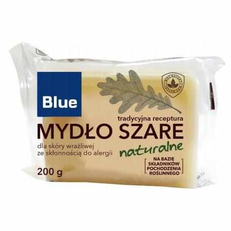 Blue Mydło szare, NATURALNE 200g|Mydła toaletowe Blue Mydło szare, NATURALNE 200g|Mydła toaletowe