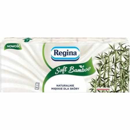 Regina chusteczki higieniczne 10x9 szt Soft Bamboo|Chusteczki higieniczne Regina chusteczki higieniczne 10x9 szt Soft Bamboo|Chusteczki higieniczne
