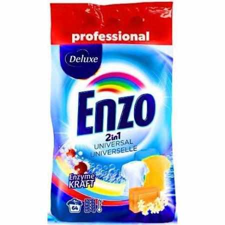 Deluxe Enzo Universal 64 prań 4,5kg niemiecki proszek do prania białego|Proszki do prania