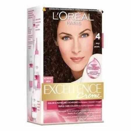 L`Oreal Excellence Creme Farba do włosów 4 Brąz|Koloryzacja