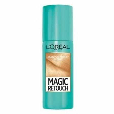 L`Oreal Magic Retouch Błyskawiczny retusz odrostów w sprayu Jasny Złocisty Blond 75ml|Koloryzacja