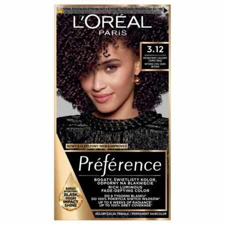 L`Oreal Recital Preference Farba do włosów 3.12 Toronto|Koloryzacja L`Oreal Recital Preference Farba do włosów 3.12 Toronto|Koloryzacja