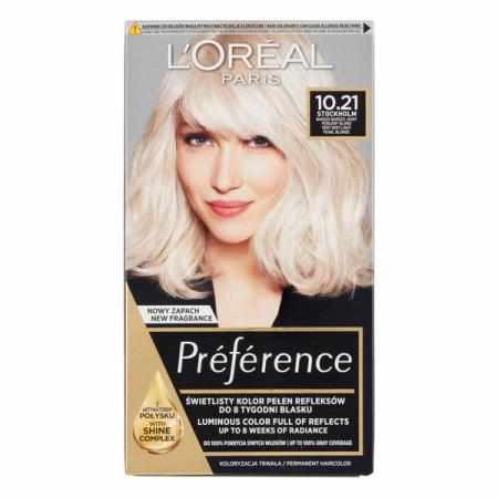 LOREAL PARIS PREFERENCE Farba do włosów 10.21 STOCKHOLM|Koloryzacja LOREAL PARIS PREFERENCE Farba do włosów 10.21 STOCKHOLM|Koloryzacja