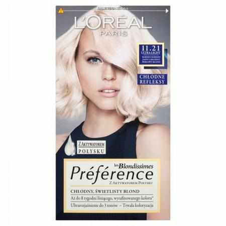 LOREAL Les Preference farba 11.21 Ultra-Light|Koloryzacja