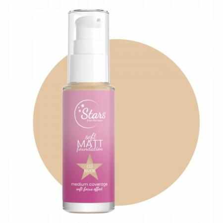 Soft Matt Foundation matujący Podkład do twarzy /03/ Nude 30 ml|Makijaż Soft Matt Foundation matujący Podkład do twarzy /03/ Nude 30 ml|Makijaż