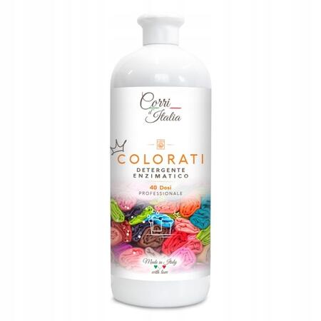 Corri d'Italia Płyn do prania Colorati 40 prań, 1000ml