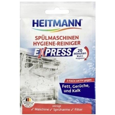 Heitmann Express czyścik w proszku Środek do czyszczenia zmywarki 30 g