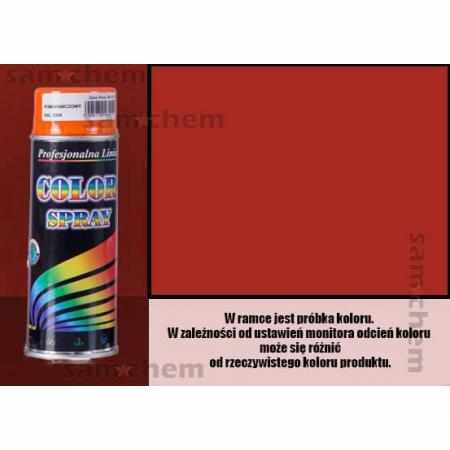SAMCHEM Farba SPRAY RAL 3000 CZERWONY Farby w sprayu Farba SPRAY RAL 3000 CZERWONY