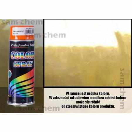 SAMCHEM Farba lustrzana SPRAY ZŁOTY CHROM Farby w sprayu Farba lustrzana o kolorze złotym