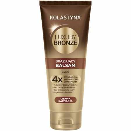 Kolastyna Luxury Bronze Balsam brązujący do ciała ciemna karnacja 200ml|Strona główna Kolastyna Luxury Bronze Balsam brązujący do ciała ciemna karnacja 200ml|Strona główna