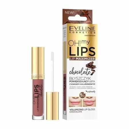 Eveline Oh! My Lips Lip Maximizer Błyszczyk Powiększający Usta Czekolada 4,5 ml|Strona główna