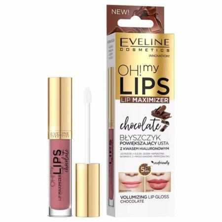 Eveline Oh! My Lips Lip Maximizer Błyszczyk Powiększający Usta Czekolada 4,5 ml|Strona główna