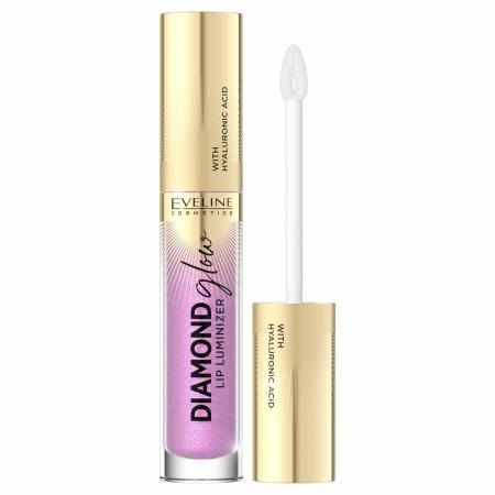 Eveline Diamond Glow Lip Luminizer Błyszczyk do ust 10 Rose Violet 4,5 ml|Strona główna
