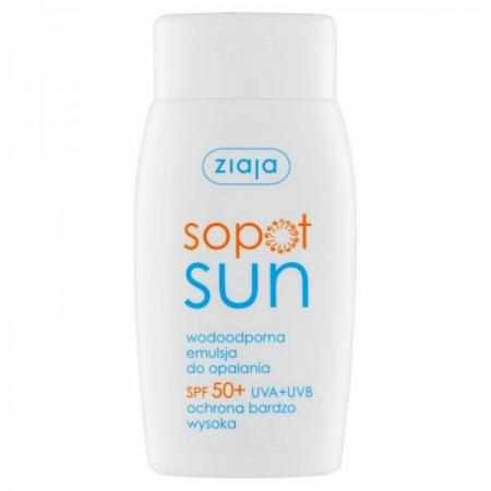 ZIAJA SOPOT SUN Wodoodporna emulsja do opalania SPF 50 125ml|Pielęgnacja ciała