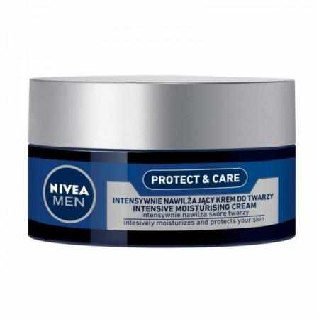 NIVEA MEN Protect & Care 48H Nawilżający krem do twarzy 50 ml|Pielęgnacja mężczyzn