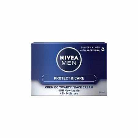 NIVEA MEN Protect & Care 48H Nawilżający krem do twarzy 50 ml|Pielęgnacja mężczyzn