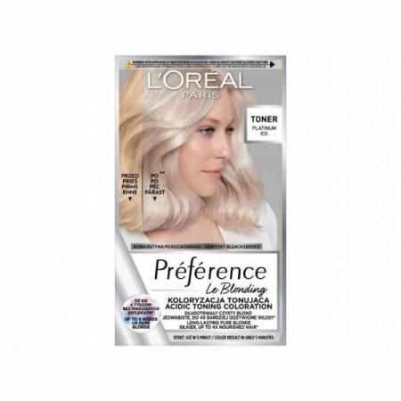 L'Oreal Paris Préférence Toner 01 Platinum Ice|Pielęgnacja włosów