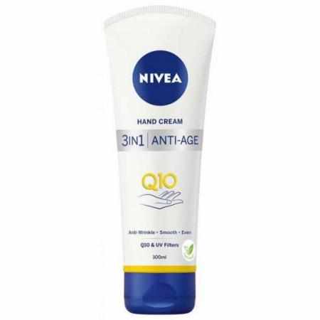 NIVEA 3w1 Anti-Age Care Przeciwzmarszczkowy krem do rąk Q10 100 ml|Pielęgnacja ciała NIVEA 3w1 Anti-Age Care Przeciwzmarszczkowy krem do rąk Q10 100 ml|Pielęgnacja ciała