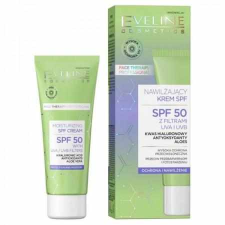 Eveline Face Therapy Professional Nawilżający Krem SPF 50 30 ml|Pielęgnacja twarzy