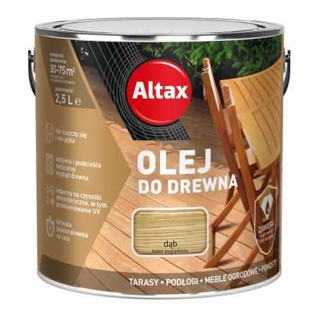 Altax Olej do Drewna Dąb 2,5L