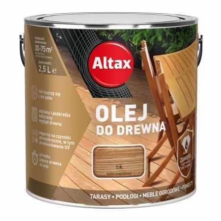 Altax Olej do Drewna Tik 2,5L