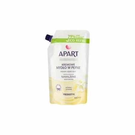 Apart Natural Prebiotic Kremowe Mydło w Płynie Jedwab i Noni Zapas 400ml|Mydła