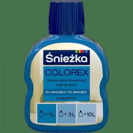 Śnieżka Colorex 51 Błękitny Pigment do farb 100ml|Farby i lakiery