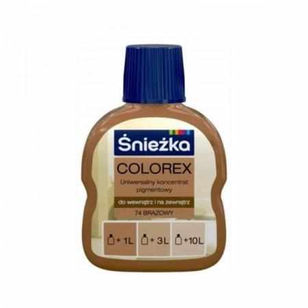 Śnieżka Colorex 74 Brązowy Pigment do farb 100ml|Farby i lakiery