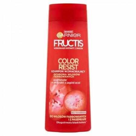 Garnier Fructis Color Resist Szampon do Włosów Farbowanych 400ml|Szampony