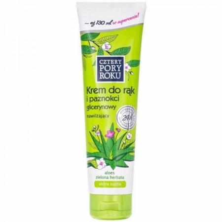 Cztery Pory Roku Nawilżający Krem do Rąk Aloes 130ml|Pielęgnacja ciała Cztery Pory Roku Nawilżający Krem do Rąk Aloes 130ml|Pielęgnacja ciała