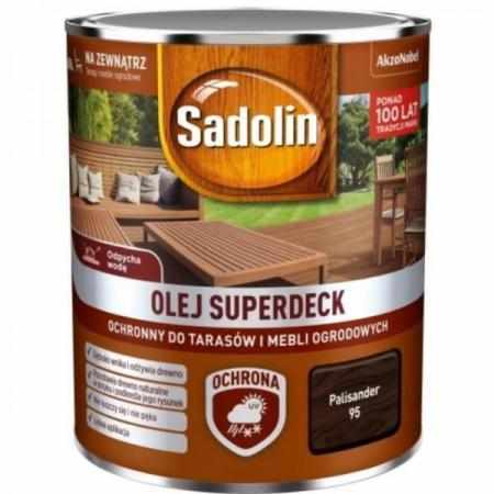 Sadolin Olej do Drewna Superdeck Palisander 750ml|Do drewna i metalu