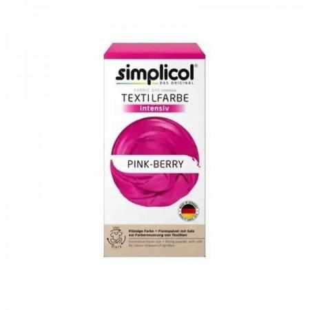 Simplicol Intensywny Barwnik do Tkanin Róż Jagodowy 560g|Do tkanin i szaf