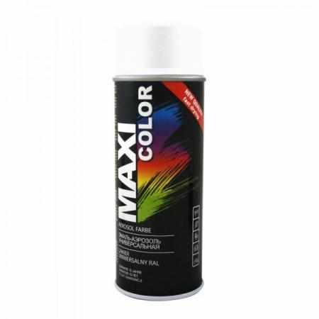 Lakier Akrylowy Maxi Color RAL 9003 Biały Mat Spray 400ml|Farby i lakiery Lakier Akrylowy Maxi Color RAL 9003 Biały Mat Spray 400ml|Farby i lakiery