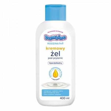 Bambino Rodzina Hipoalergiczny kremowy żel pod prysznic 400 ml|Żele pod prysznic i kąpiel Bambino Rodzina Hipoalergiczny kremowy żel pod prysznic 400 ml|Żele pod prysznic i kąpiel