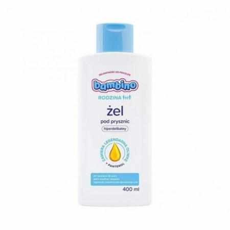 Bambino Rodzina Hipoalergiczny kremowy żel pod prysznic 400 ml|Żele pod prysznic i kąpiel Bambino Rodzina Hipoalergiczny kremowy żel pod prysznic 400 ml|Żele pod prysznic i kąpiel