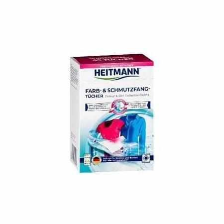 HEITMANN Chusteczki Wyłapujące Kolor i Brud 45 sztuk|Pranie i płukanie HEITMANN Chusteczki Wyłapujące Kolor i Brud 45 sztuk|Pranie i płukanie