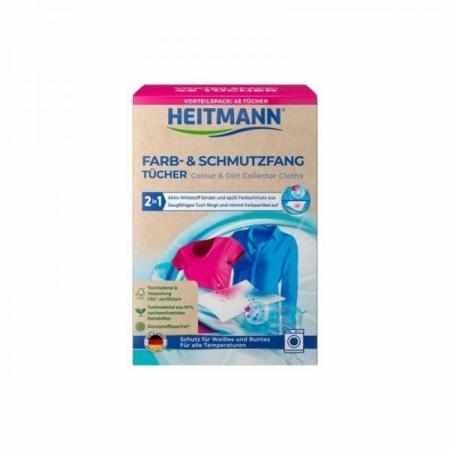 HEITMANN Chusteczki Wyłapujące Kolor i Brud 45 sztuk|Pranie i płukanie HEITMANN Chusteczki Wyłapujące Kolor i Brud 45 sztuk|Pranie i płukanie