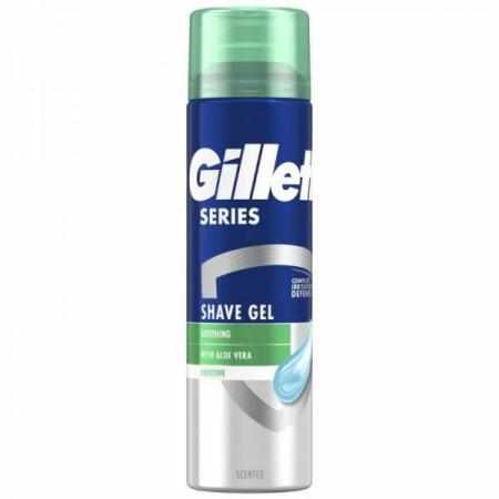 Gillette Series Sensitive Żel do golenia z aloesem 200ml