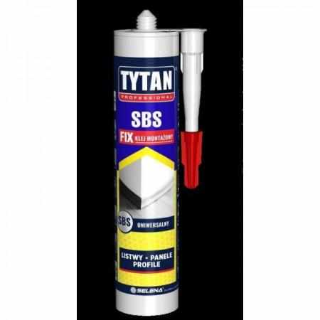 Tytan Professional SBS FIX Klej Montażowy Żółty 290ml|Kleje i uszczelniacze
