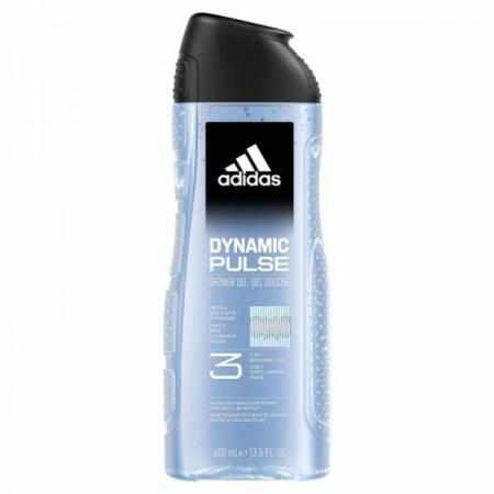 Adidas Dynamic Pulse Żel pod prysznic dla mężczyzn 3w1 400 ml|Żele pod prysznic i kąpiel Adidas Dynamic Pulse Żel pod prysznic dla mężczyzn 3w1 400 ml|Żele pod prysznic i kąpiel