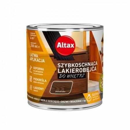 Altax Lakierobejca Szybkoschnąca do Wnętrz 250ml Palisander|Do drewna i metalu