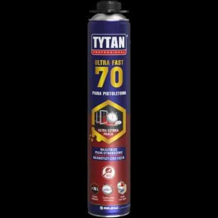 Tytan Professional Ultra Fast 70 Piana pistoletowa 870ml|Chemia budowlana
