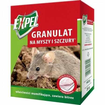 Expel Granulat na myszy i szczury 140g|Gryzonie i szkodniki