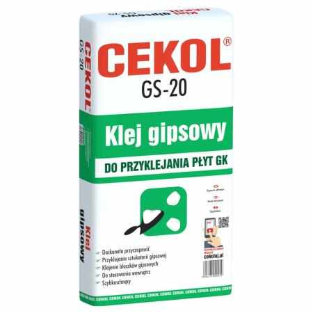 Klej Gipsowy Cekol GS-20...